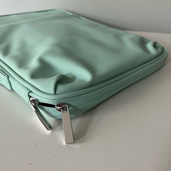 New 12.9"  Tablet Sleeve Padded Mint Green for ipad Pro Surface Pro Galaxy TabS8 - Picture 2 of 13
